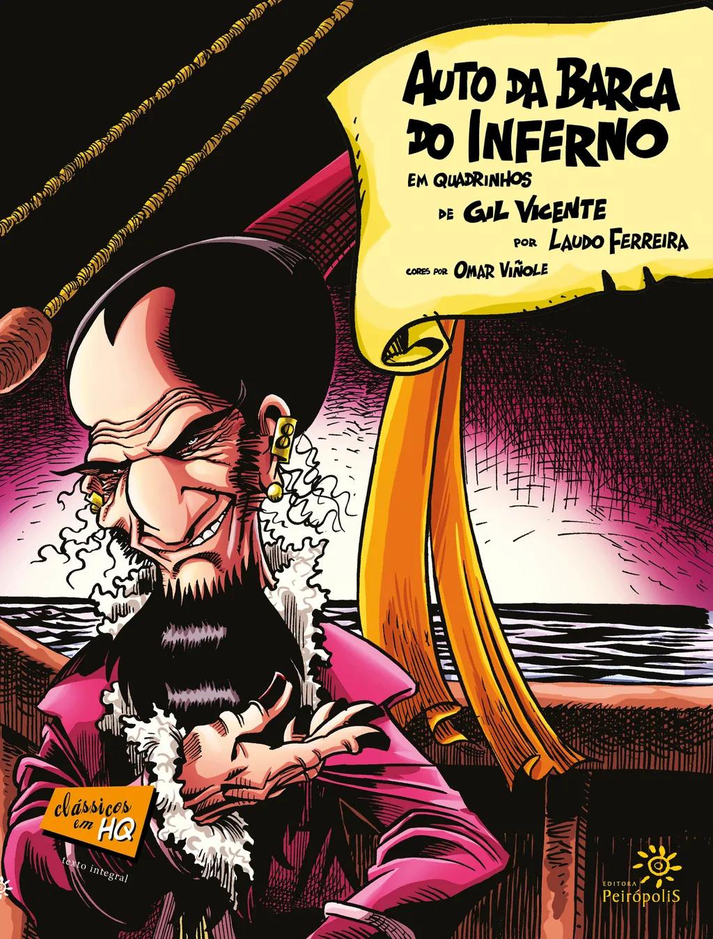 Auto da barca do inferno em quadrinhos